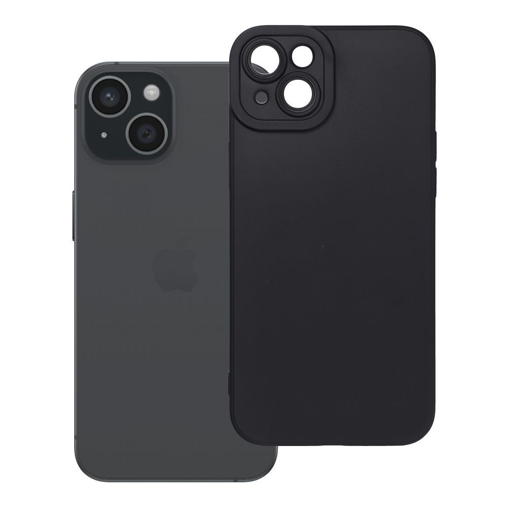 Suojakuori iPhone 15 PLUS Matt 2.0 musta