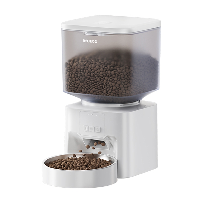 Rojeco 4.5L automaattinen lemmikin ruokinta-automaatti, WiFi-versio, Sin