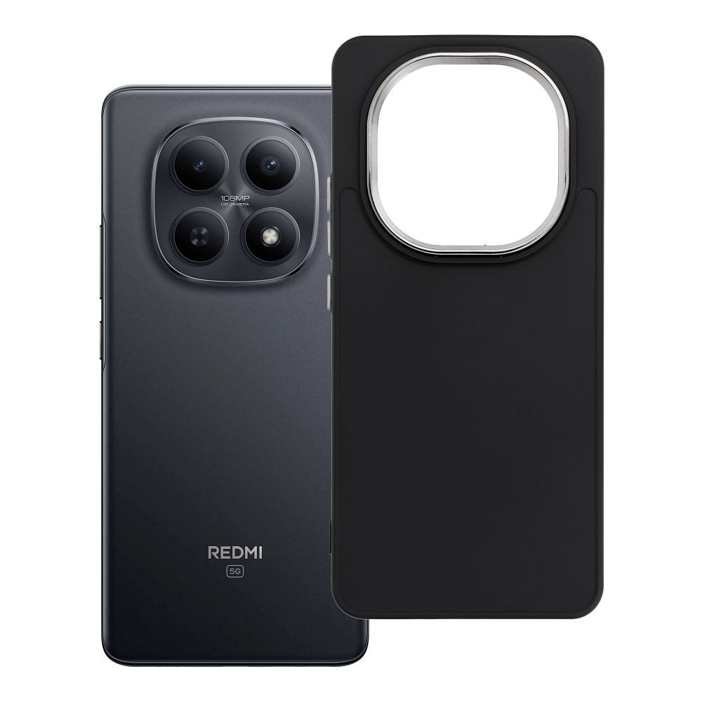 Suojakuori Xiaomi Redmi Note 15 4G / 5G Frame:lle musta