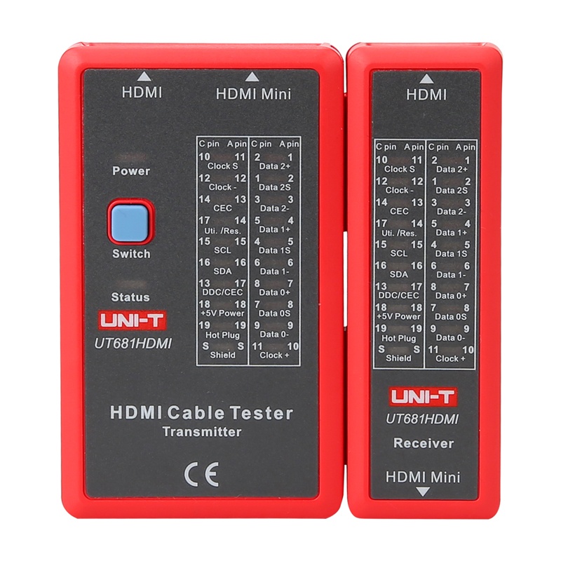 HDMI-kaapelitesteri UNI-T UT681HDMI