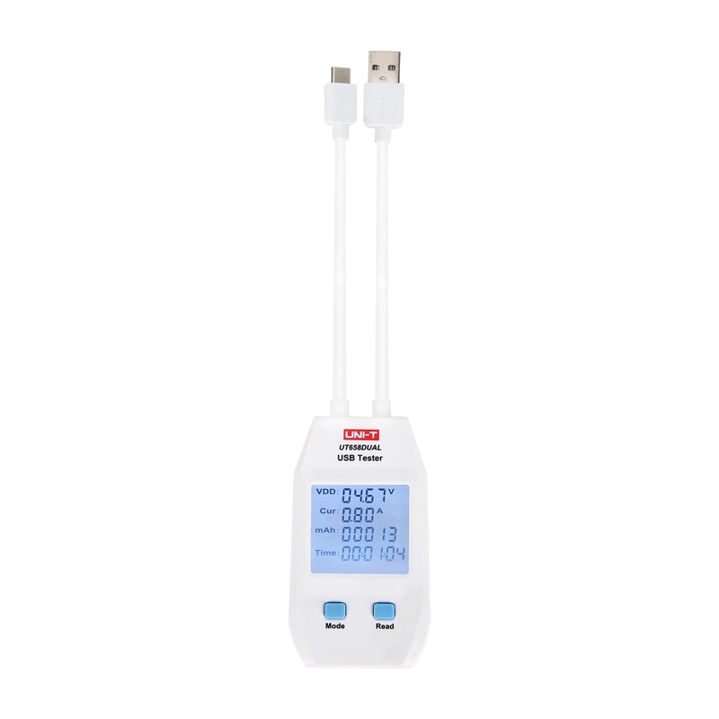UNI-T UT658DUAL USB-liitäntätesteri