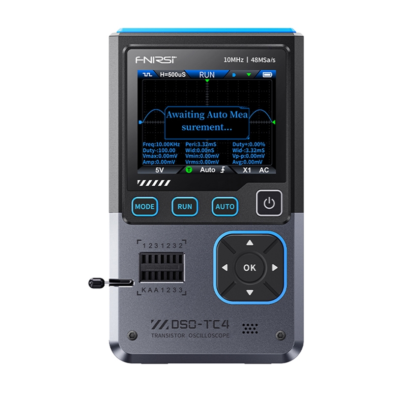 Kannettava 3-in-1 mini oskilloskooppi FNIRSI DSO-TC4