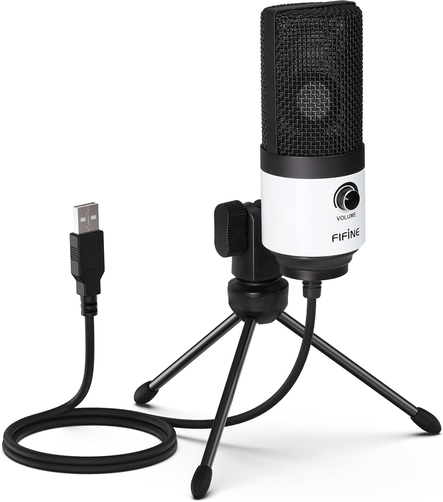 Fifine K669BW studiomikrofoni (valkoinen)