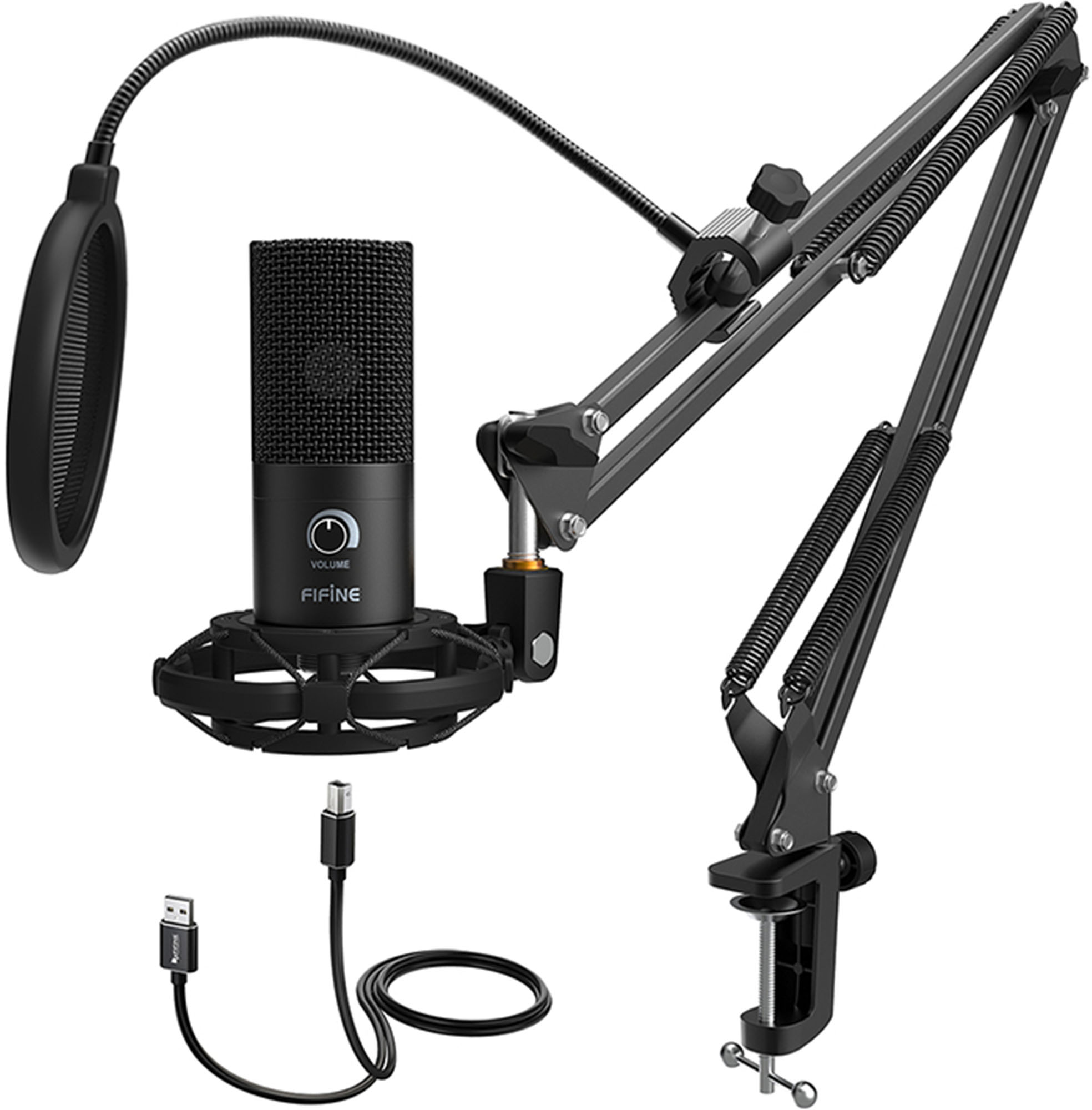 Fifine T669 studiomikrofoni (musta)
