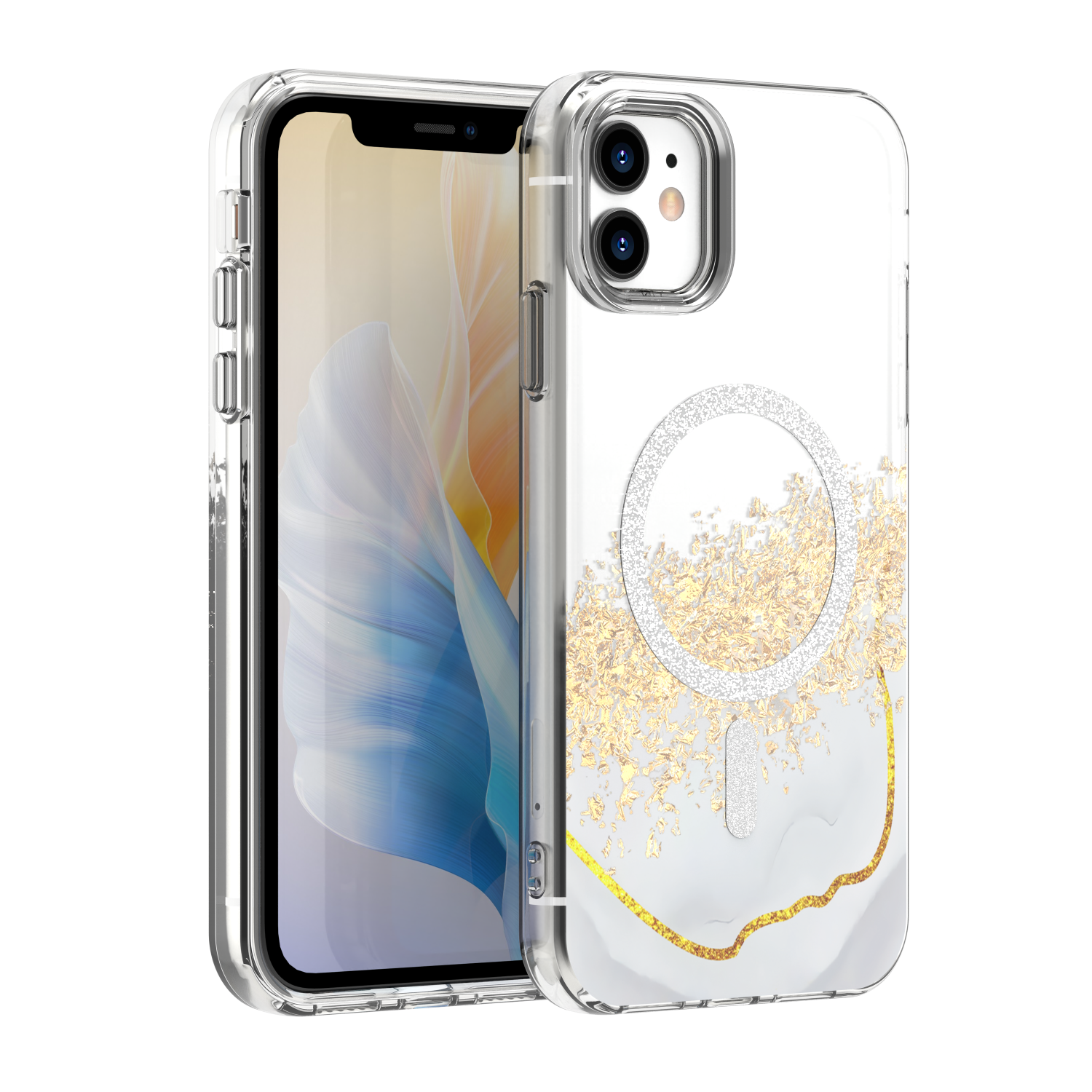 Epoxy Mag suojakuori iPhone 11 valkoinen