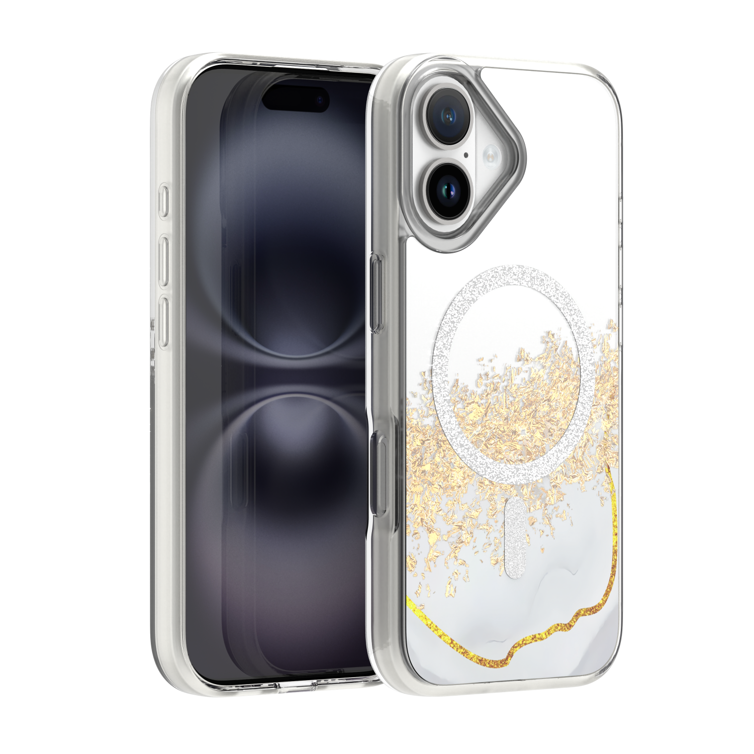 Epoxy Mag suojakuori iPhone 17 6,3'' valkoinen