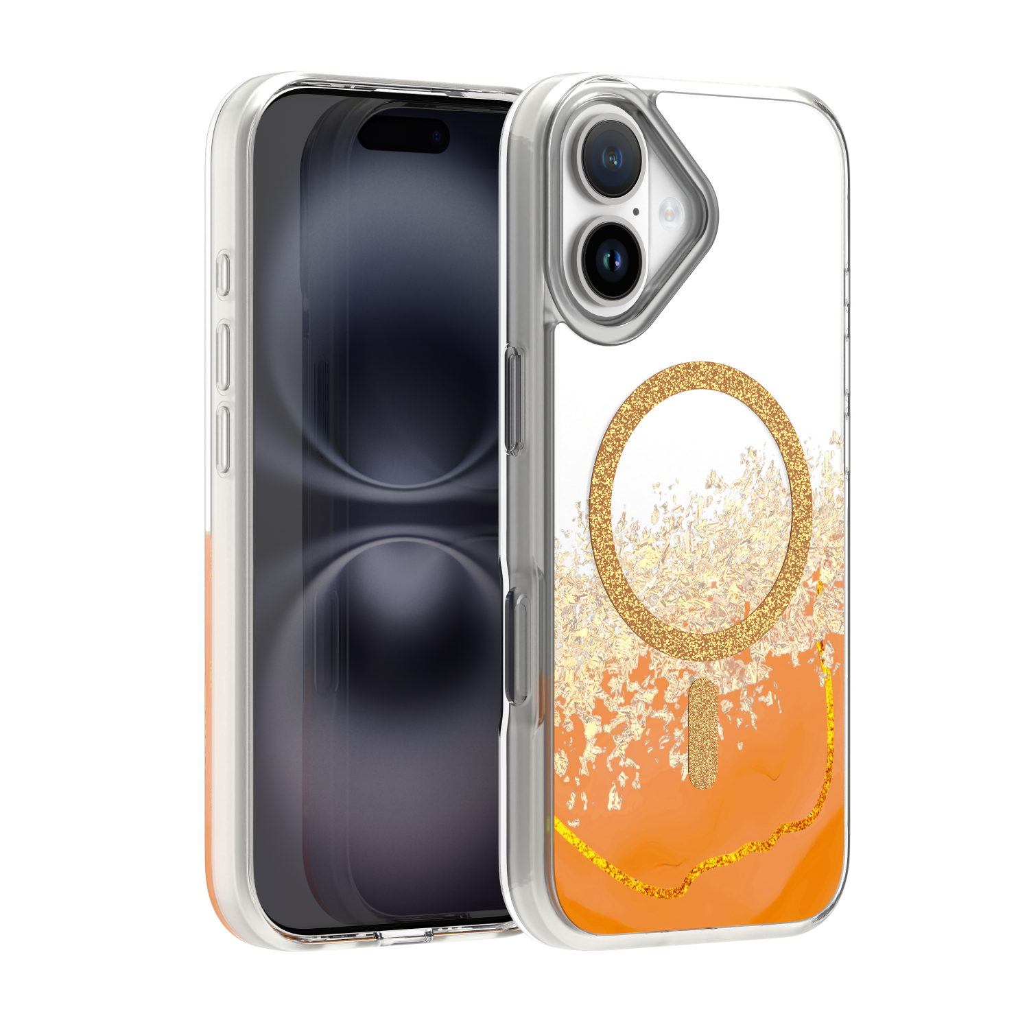 Epoxy Mag suojakuori iPhone 17 6,3'' oranssi