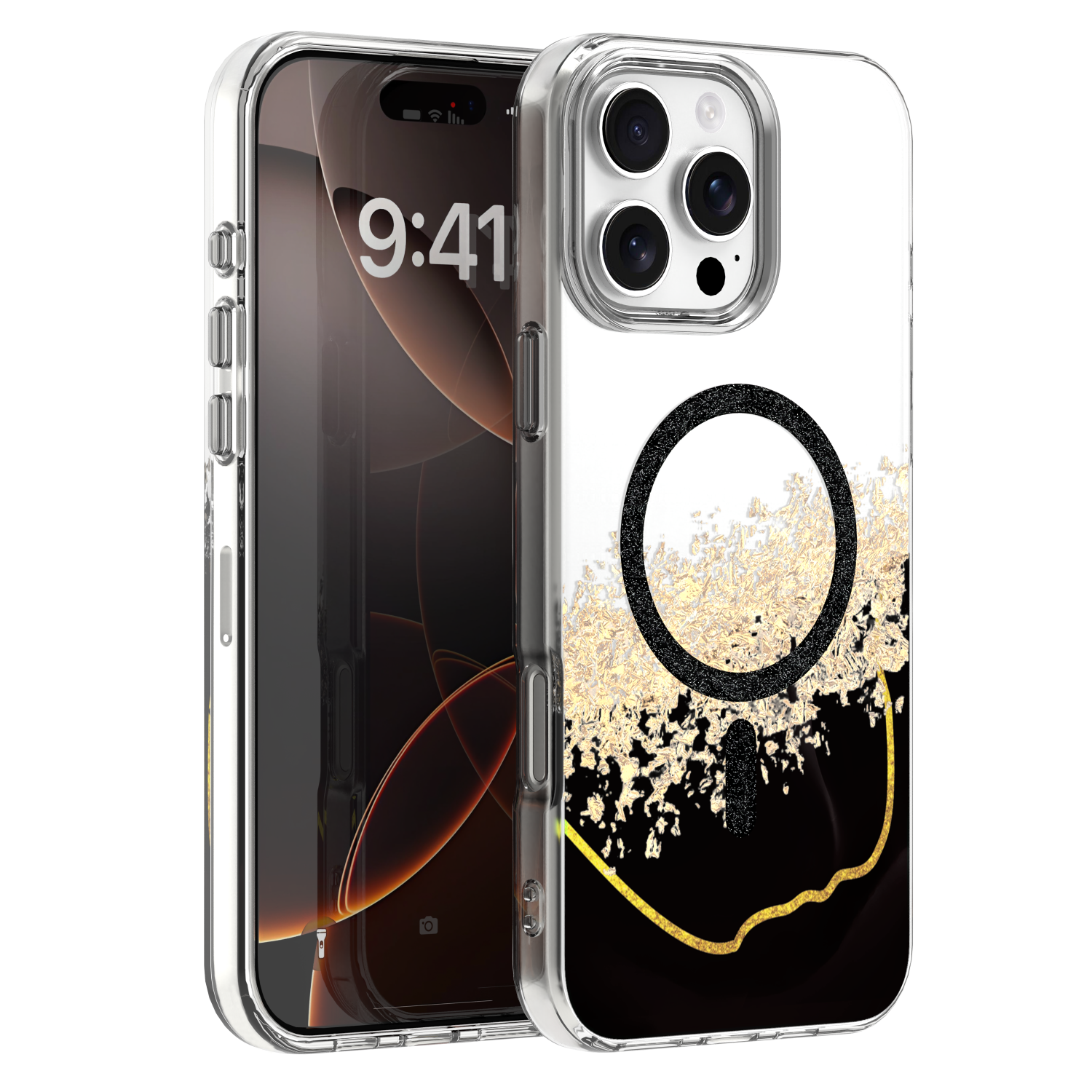 Epoxy Mag suojakuori iPhone 16 Pro 6,3" musta