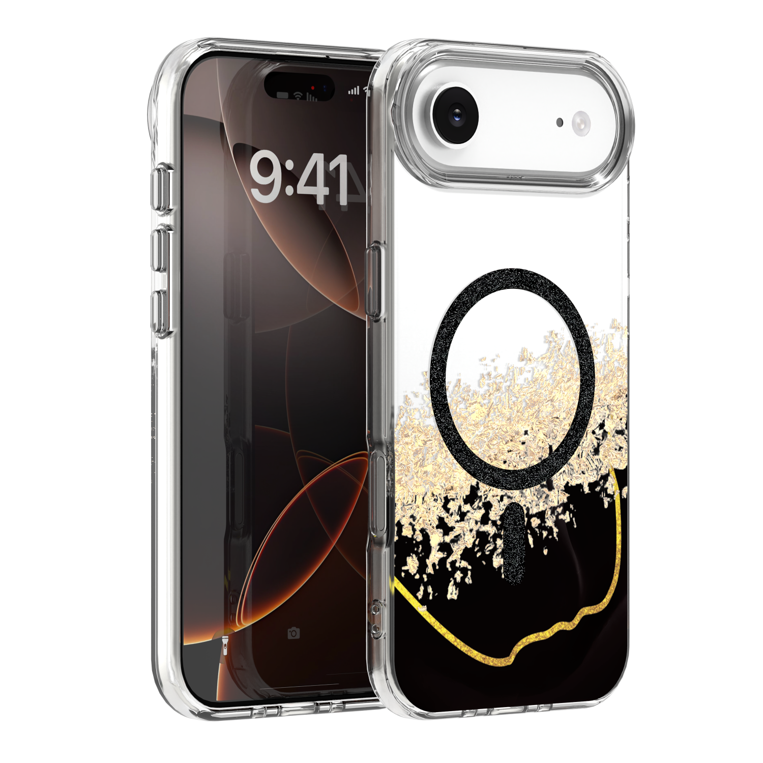 Epoxy Mag suojakuori iPhone 17 Air 6,6'' musta