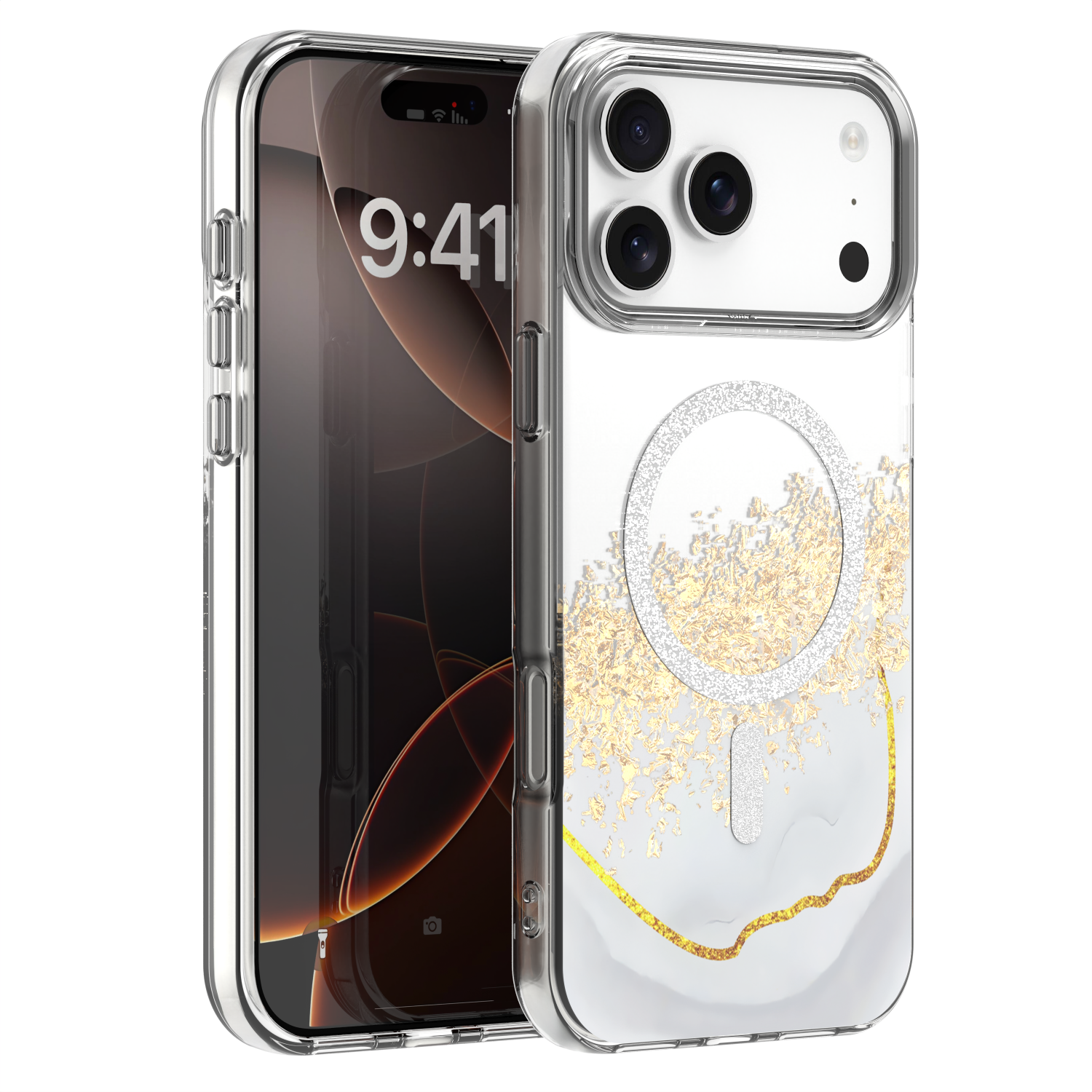 Epoxy Mag suojakuori iPhone 17 Pro Max 6,9'' valkoinen