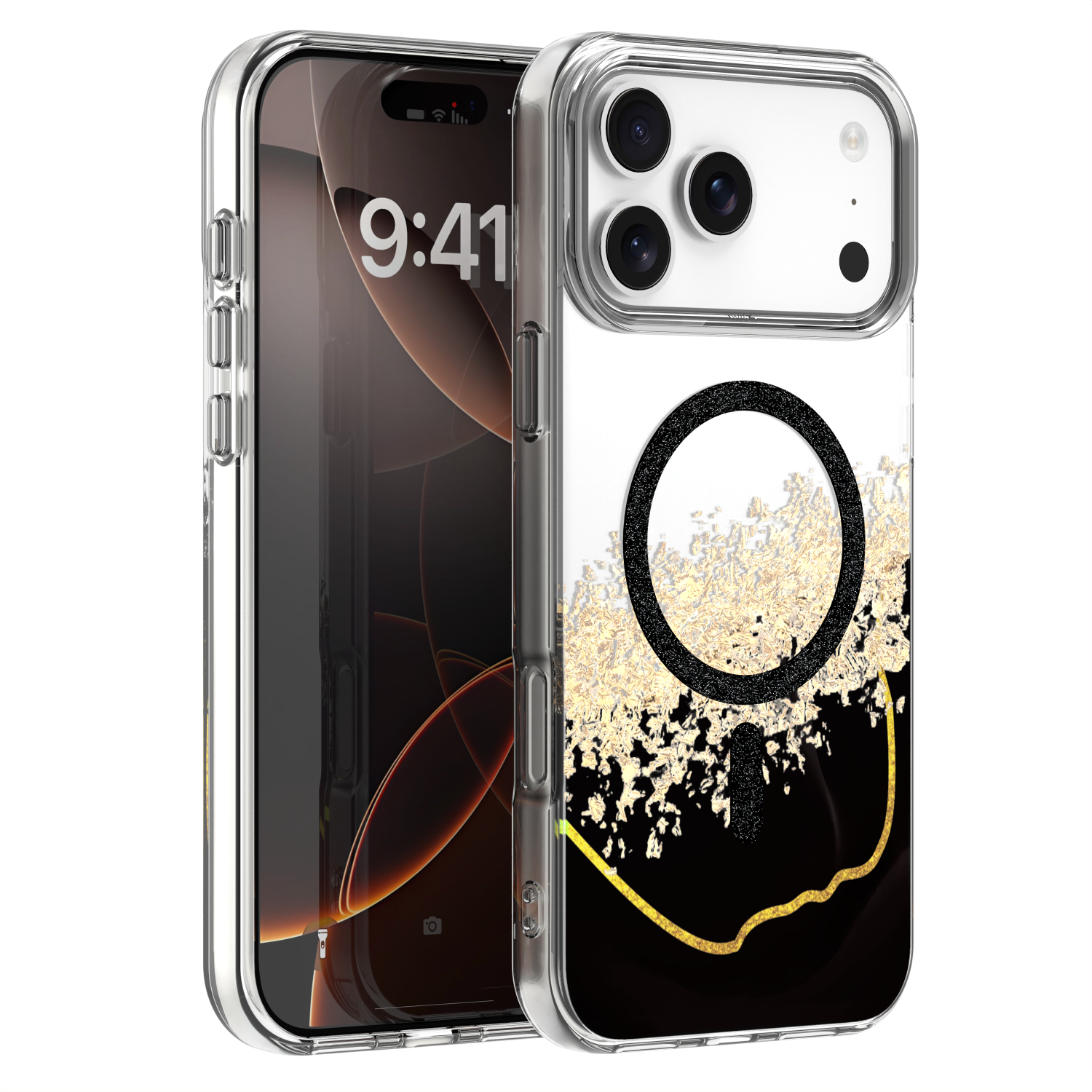 Epoxy Mag suojakuori iPhone 17 Pro 6,3'' musta