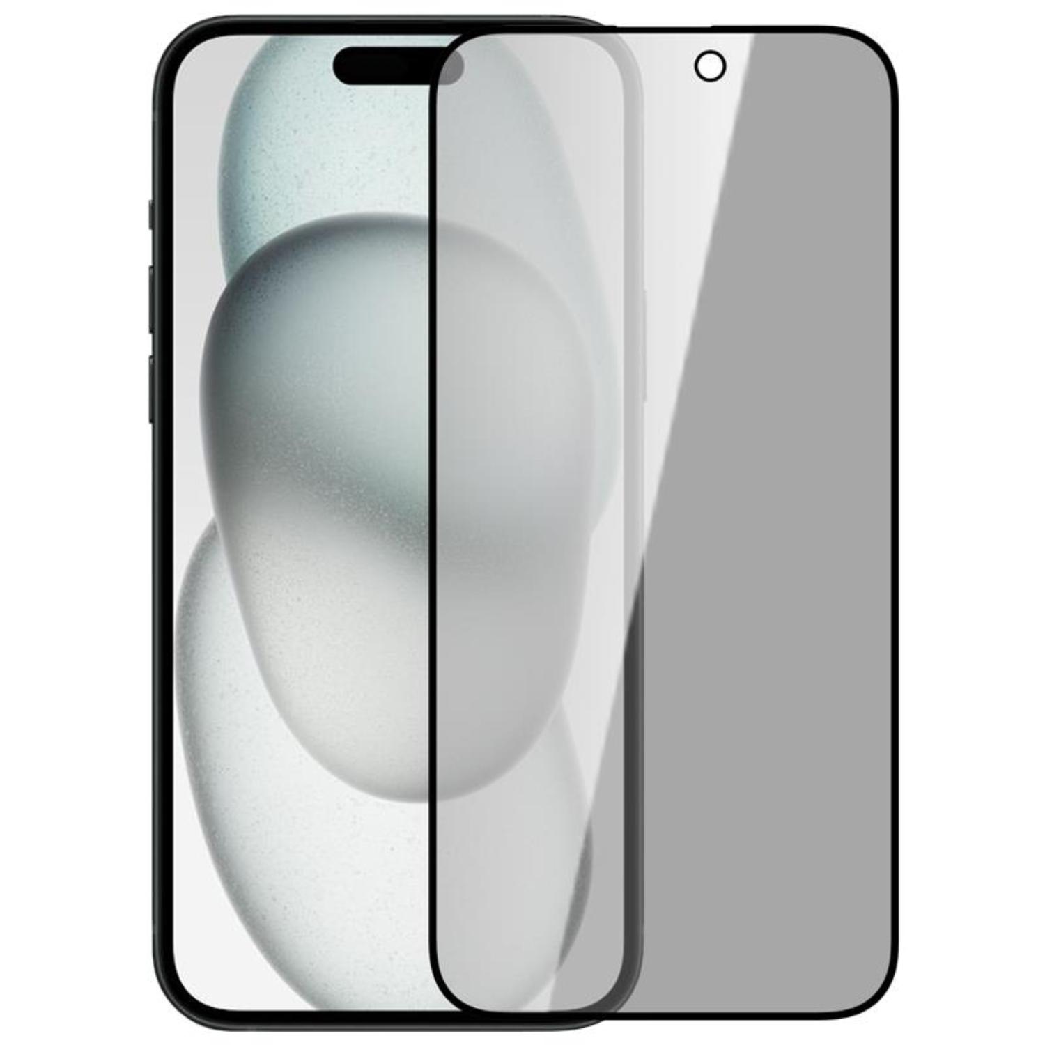 NILLKIN PRIVACY IPHONE 15 PLUS (6.7) musta