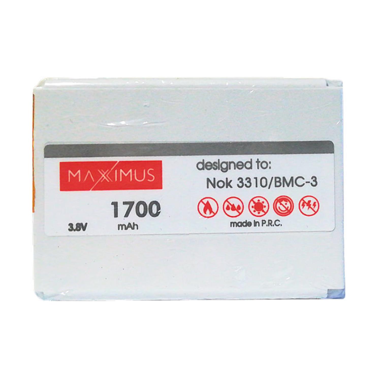 Akku MAXXIMUS NOK 3310 1700 LION