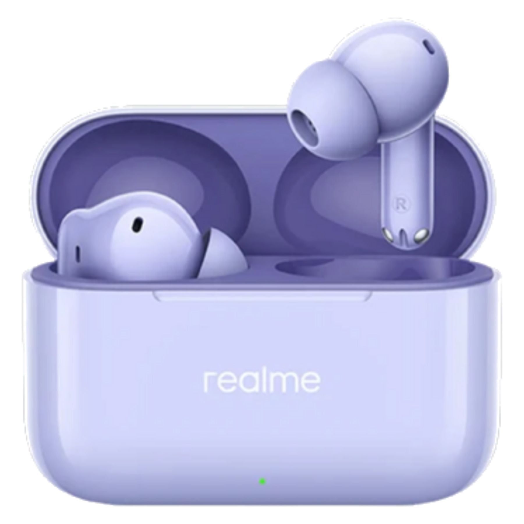 Langattomat kuulokkeet Realme Buds T200 violetti