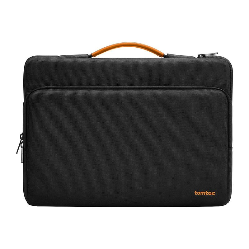 TOMTOC Defender-A14 kannettavan tietokoneen laukku 16" (musta)
