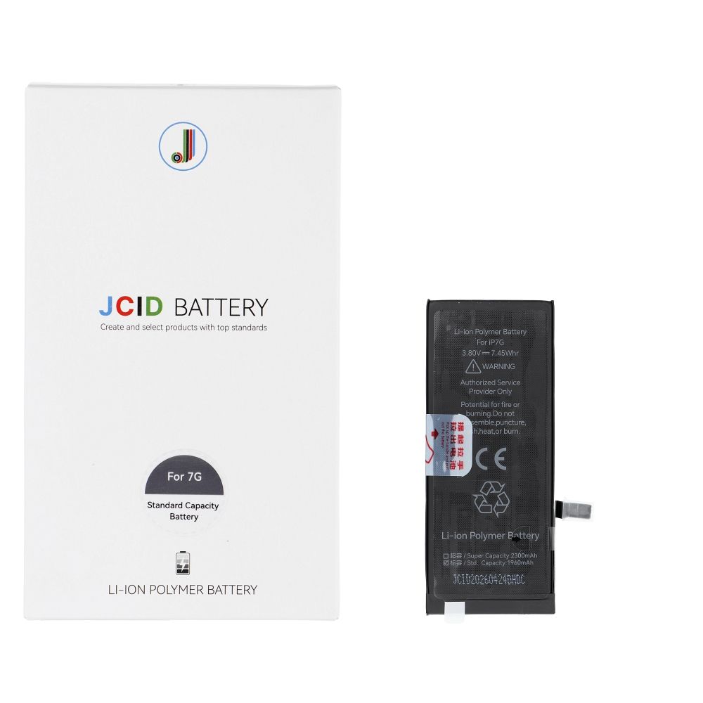 JCID-akku iPhone 7G -puhelimelle (vakiokapasiteetti)