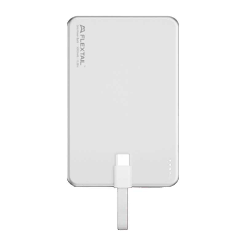 Flextail Zero Power Metal 5000mAh varavirtalähde (hopeinen)