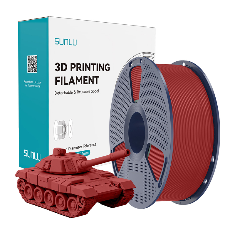 Sunlu PLA+ High-Speed punainen filamentti