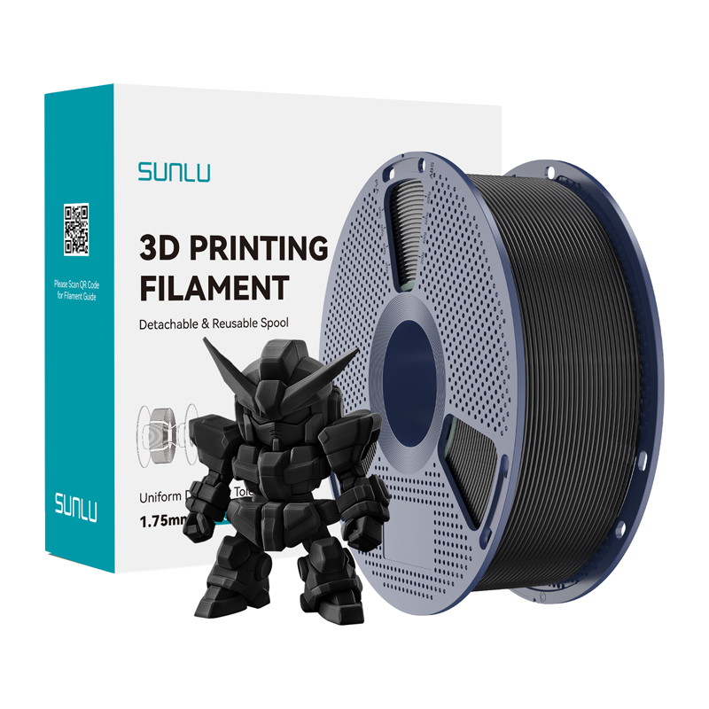 Sunlu PLA+ 2.0 -filamentti (musta)