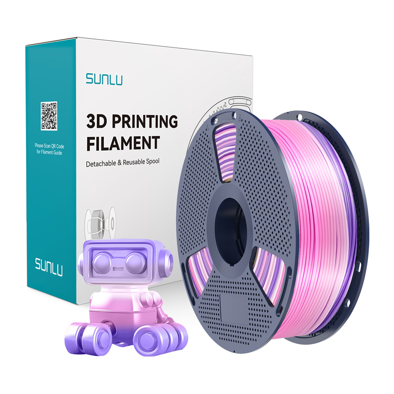 Sunlu PLA+ Silk filamentti (sateenkaari) 03