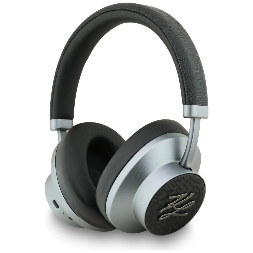 Karl Lagerfeld Grained Initials - Bluetooth ANC -kuulokkeet (musta)