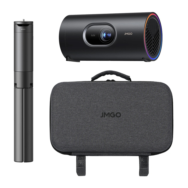 Setti JMGO PicoPlay+ Projektori + Jalusta Varavirtalähteellä