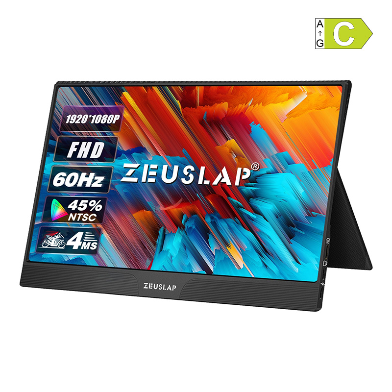 ZEUSLAP Z15ST kannettava näyttö 15.6" kosketusnäytöllä