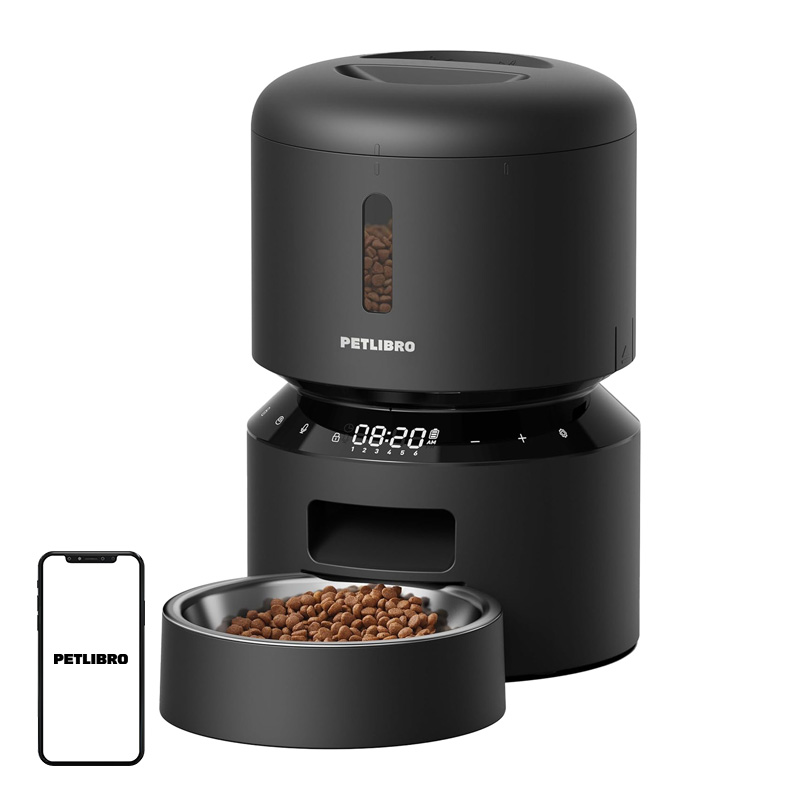 PETLIBRO Granary 3L lemmikkien ruoka-annostelija (musta)