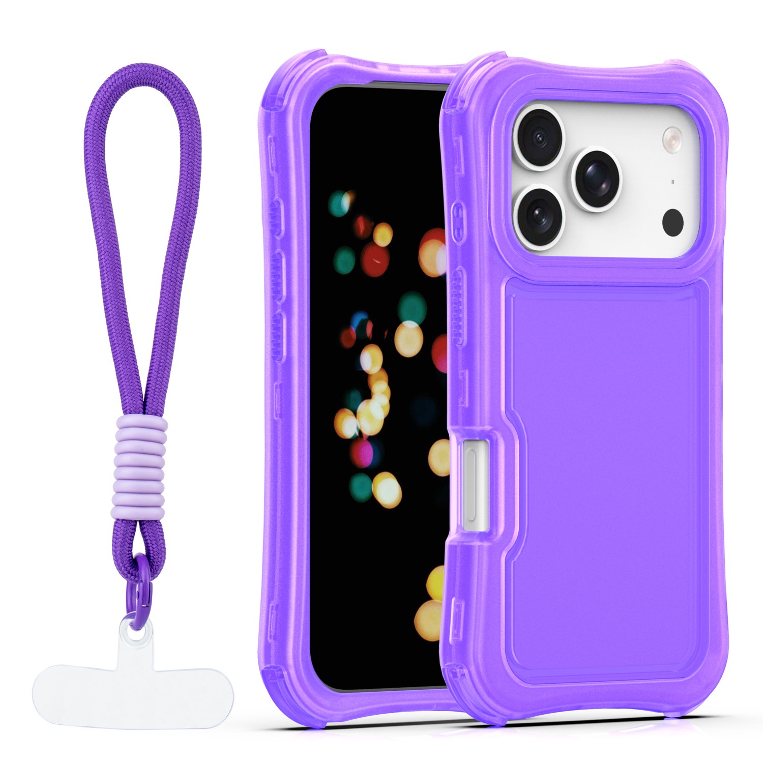 Safepop suojakuori hihnalla iPhone 17 Pro 6,3" violetti