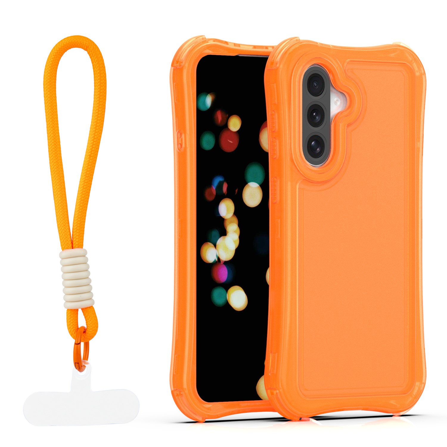 Safepop hihnallinen suojakuori Samsung Galaxy A57 5G oranssi