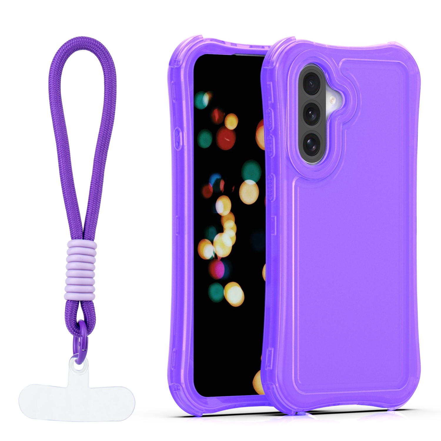 Safepop suojakuori hihnalla Samsung Galaxy A57 5G violetti