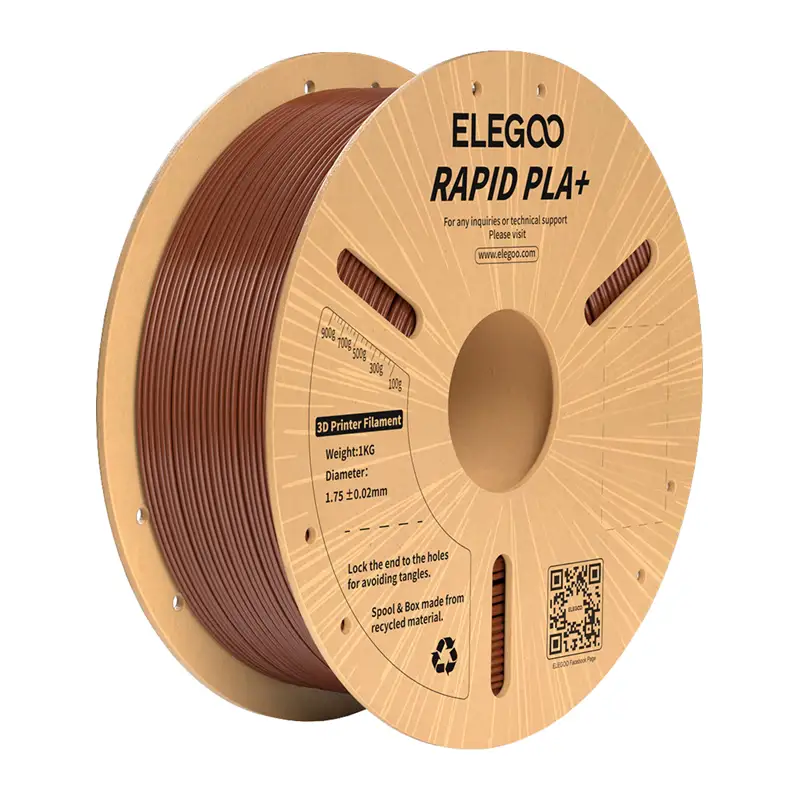 ELEGOO Rapid PLA+ filamentti (ruskea)
