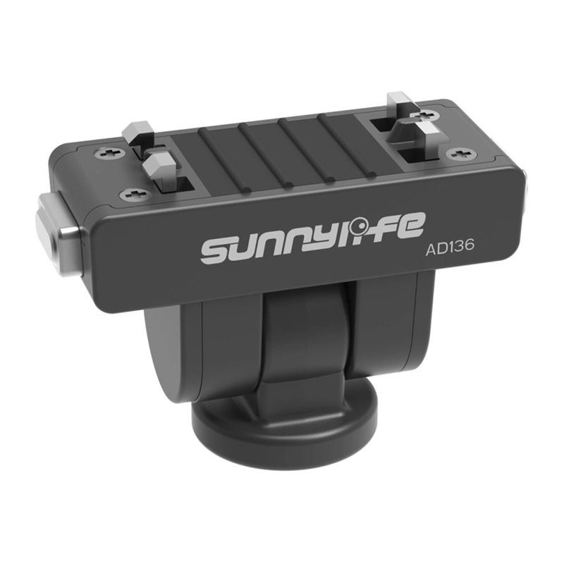 Sunnylife 1/4" pikalukitussovitin 180° pyörityksellä Insta360 X4 Air / X5 / Ace Pro 2 / 1 / Ace