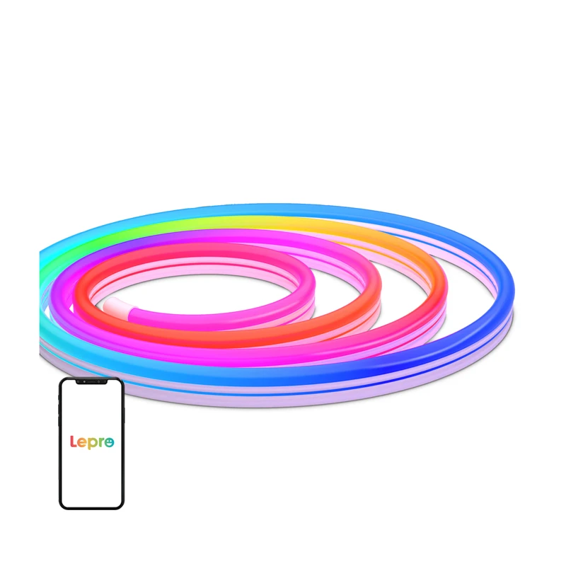 LEPRO N1-5 RGB älykäs LED-nauha, 5 m