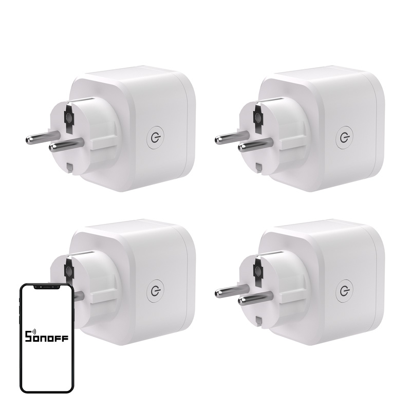 SONOFF S61s Matter ulkoinen pistoke Wi-Fi-yhteydellä, 4 kpl