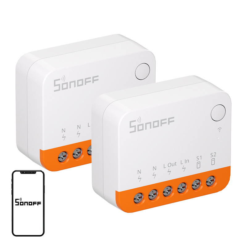 SONOFF MINIR4 (Extreme) kytkin, 2 kpl