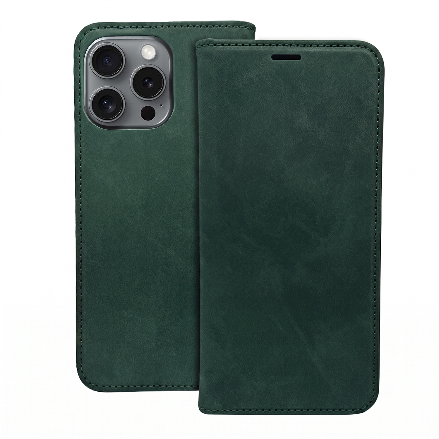 Smart Suede -suojakuori Google Pixel 11 / 11 Pro -mallille, vihreä
