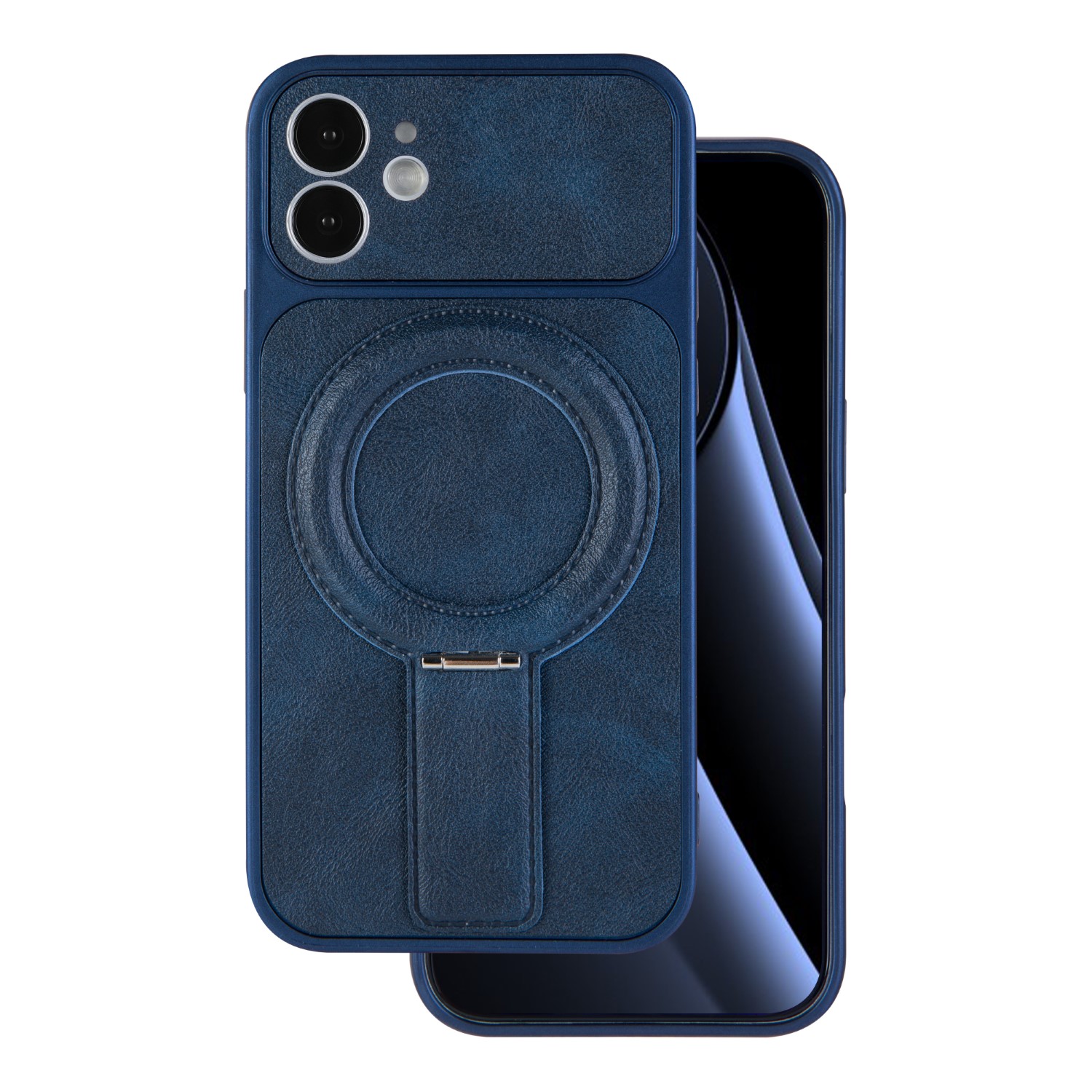 Luxgrip Mag suojakuori iPhone 12 6,1" tummansininen