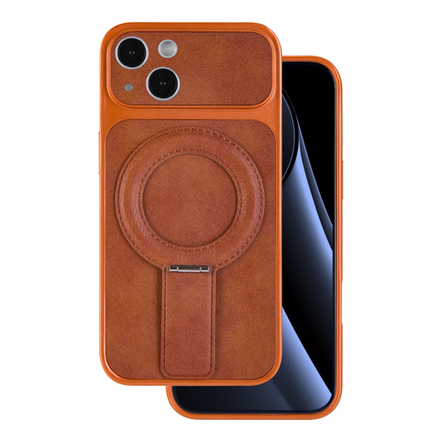 Luxgrip Mag suojakuori iPhone 13 6,1" oranssi