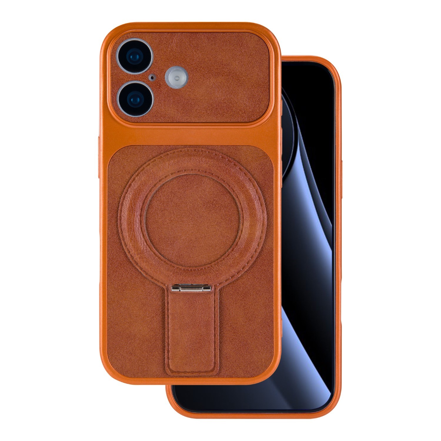 Luxgrip Mag suojakuori iPhone 16 6,1" oranssi