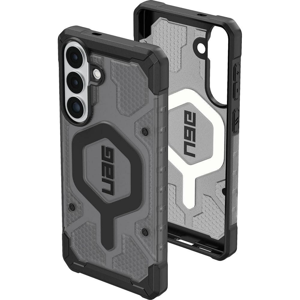 UAG Urban Armor Gear suojakuori PATHFINDER CLEAR MAGNET sisäänrakennetulla magneetilla SAMSUNG S26 Plus, tuhkanmusta
