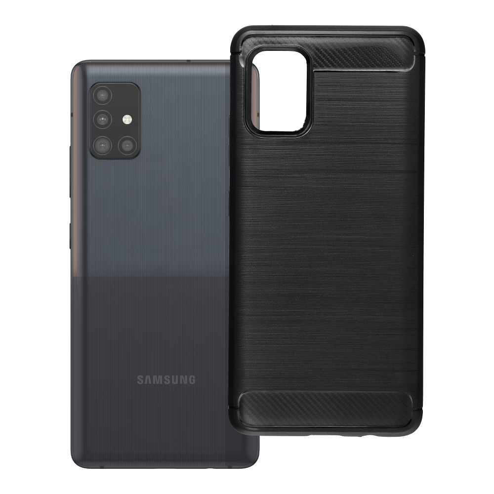 Suojakuori Samsung A51 5G Carbon 2.0 musta