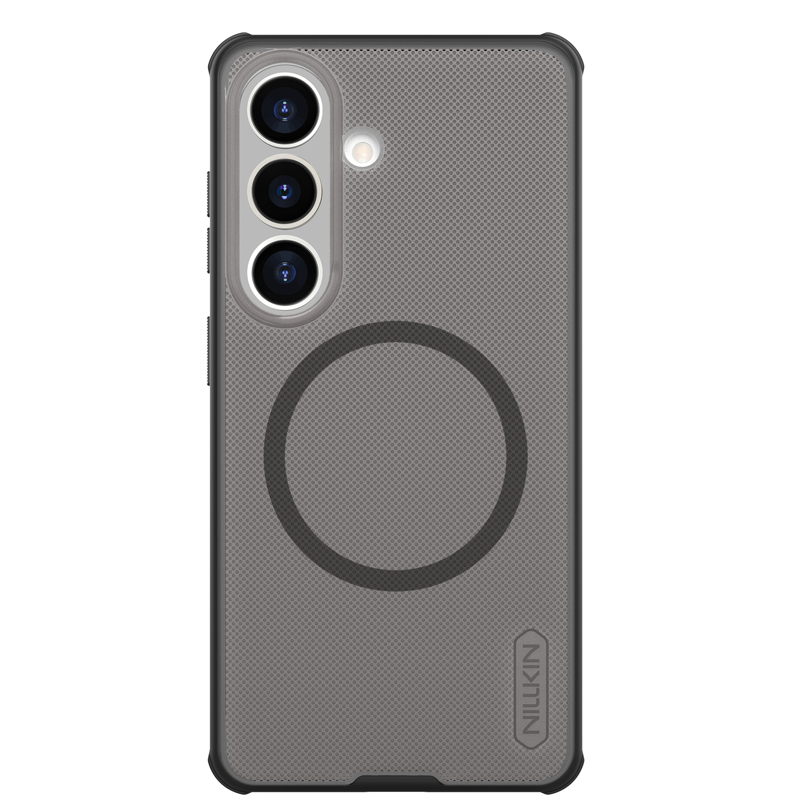 Nillkin Super Frosted Shield Pro magneettinen suojakuori Xiaomi Redmi Note 15 Pro+ 5G/Poco M8 Pro 5G läpinäkyvä musta