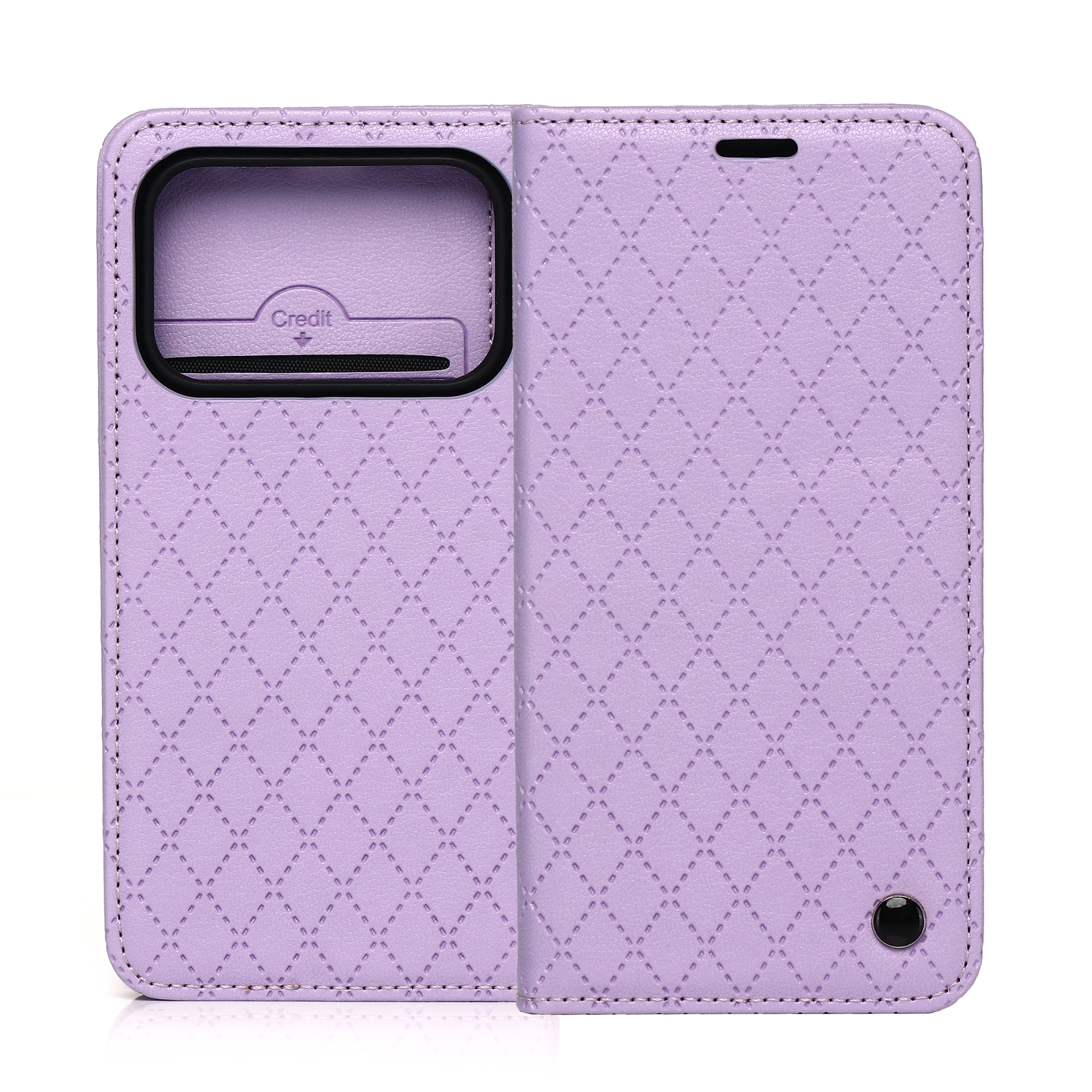 Smart Caro -suojakuori Honor 600 / Honor 600 Pro violetti