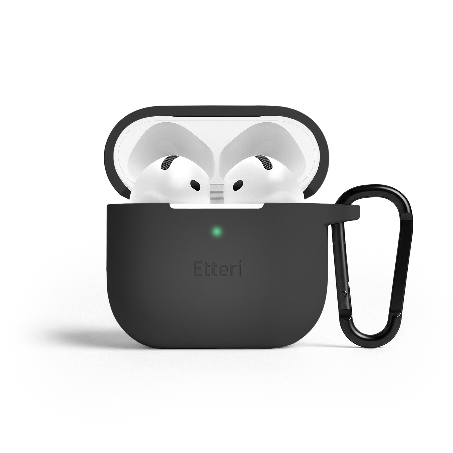 Etteri silikoninen suojakuori AirPods 4 musta