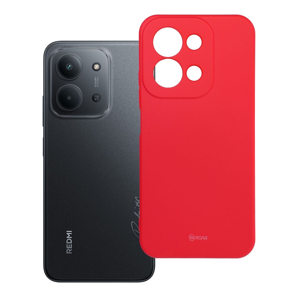 ROAR ALL DAY COLORFUL JELLY Suojakuori XIAOMI Redmi 15C (173,16 x 81,07 x 8,2) kuuma vaaleanpunainen
