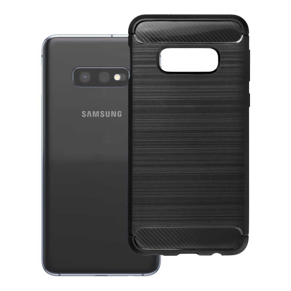 Suojakuori SAMSUNG S10e Carbon 2.0 musta
