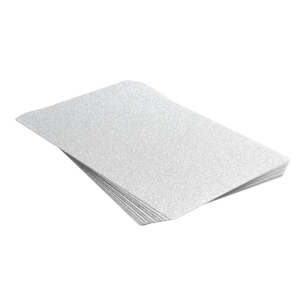 Kalvo takakannelle 180 x 120 mm 10 kpl - hopeinen