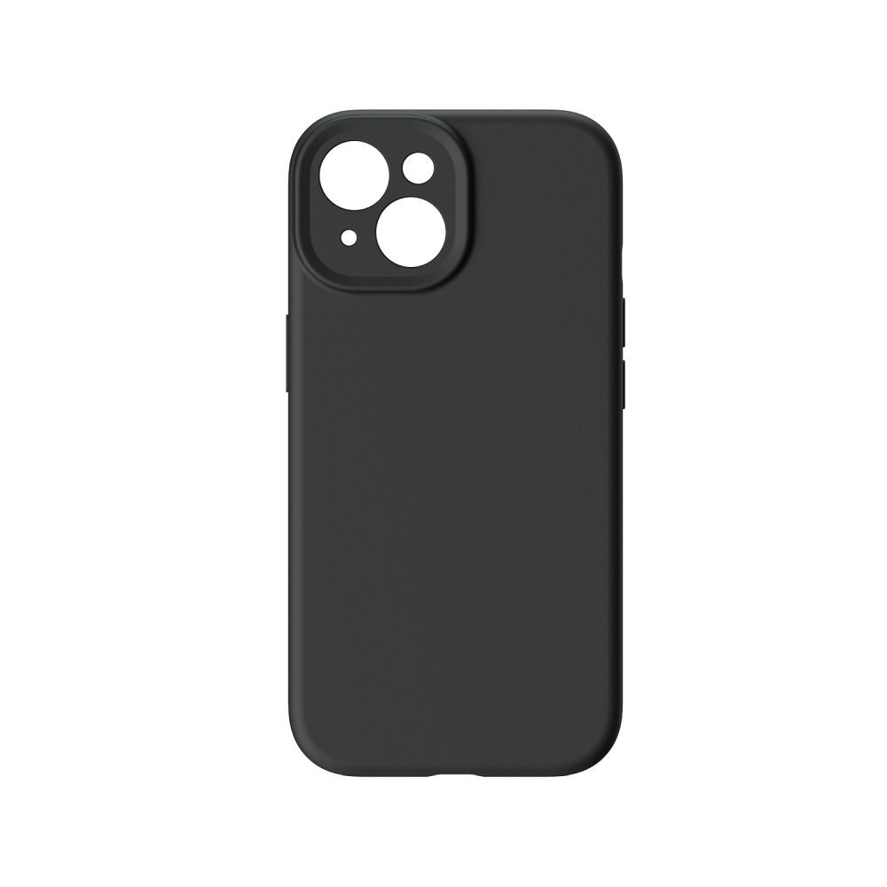Case for iPhone 15 Forcell F-Protect Rubber Premium compatible with MagSafe black