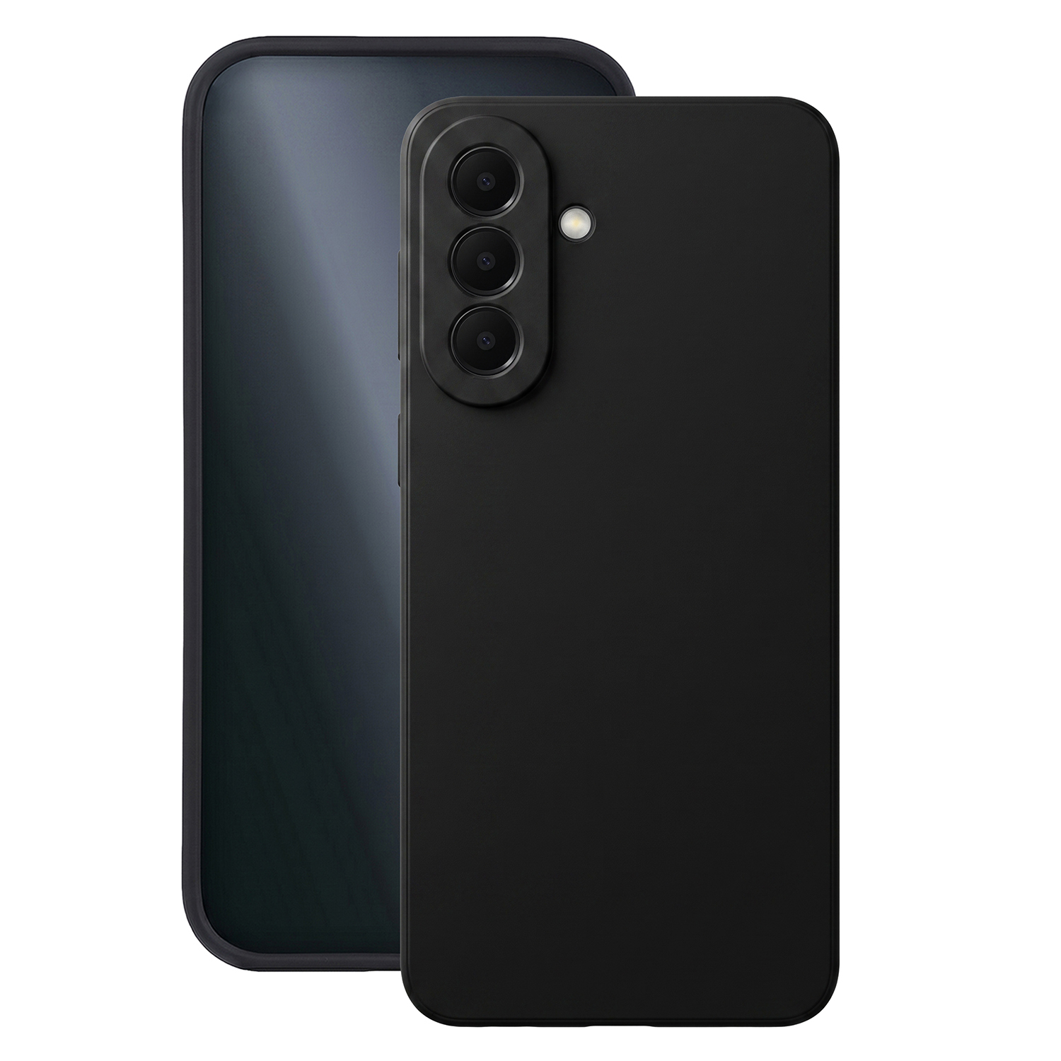 Matt TPU -suojakuori Samsung Galaxy A37 5G -puhelimelle, musta